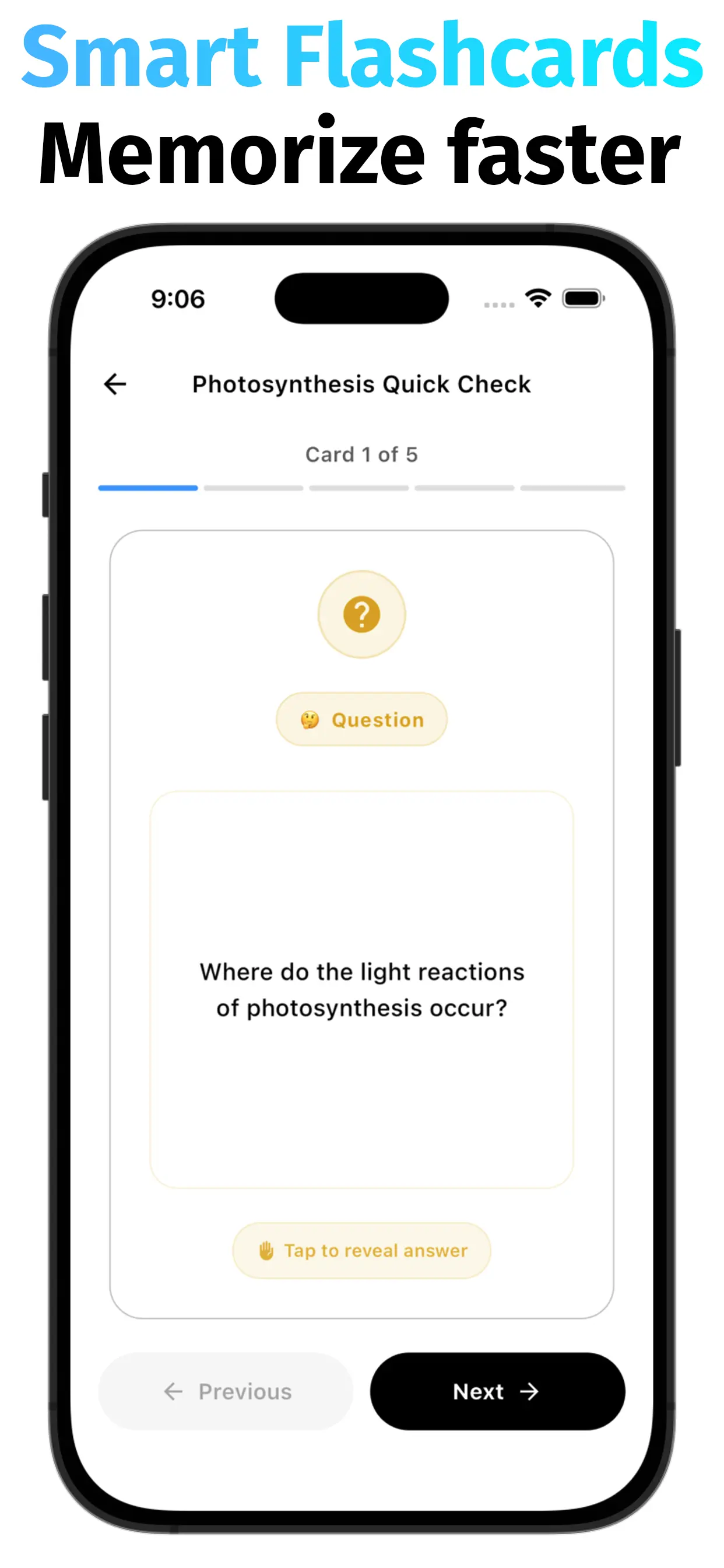 StudyRush Flashcards